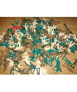Large Lot Of Plastic Army Soldiers 190+ Vintage Plastic Toy Army Men - €14,85 EUR