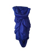 Miss Shop La De Da Blue Strapless Party Dress - £9.92 GBP