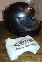 Arai RX-Q Solid Full Face Helmet Xs Black Frost Snell - $499.99