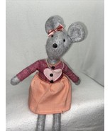 valentines decorative stuffed doll 17” With Hard Stuffing For Sitting - $94.48 MXN