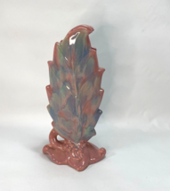 Vintage Royal Haegar Pottery Royal Hickman R320 Leaf USA Art Pottery, glassware - $25.74