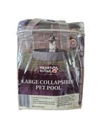 Heart to Tail Large Collapsible Pet Pool 47 in. diameter x 12 in. height  - $51.53 CAD