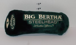 Callaway Big Bertha Steelhead Ladies Gems Golf Club Head Cover #1 Green - $14.80