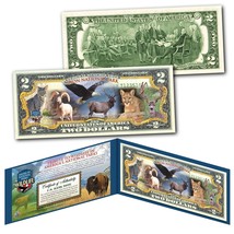 Wildlife In America&#39;s National Parks Zion National Park Utah Genuine Us $2 Bill - $14.92