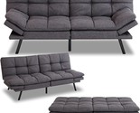 Futon Sofa Bed Couch Memory Foam Futon Bed Convertible Sofa Sleeper,Mode... - $484.99