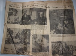  The Grand Rapids MI Press Photo Flashbacks of World Engrossed War Dec 3... - $3.99