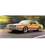 1981 CHEVROLET MONTE CARLO VINTAGE PRESTIGE FARBE VERKAUFSPROSPEKT -3972... - $10.00