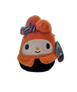 Squishmallows 7&quot; Hello Kitty My Melody Halloween Plush Toy Squishmallow NWT - $16.65