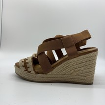 GH BASS CO. Women’s Brown Espadrilles Wedge Sandals Shoes Size 7.5M - £15.82 GBP