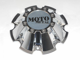 Moto Metal Alloy Wheels Center Cap CAP M-793 S809-10-13 Chrome 8 Lug Style - £36.98 GBP