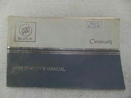 BUICK CENTURY   1986 Owners Manual 14730 - $13.85