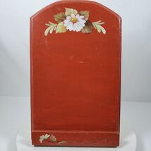 Vintage Farmhouse Handcrafted Wood Document Book Stand Hand Painted 16x1... - $1,020.05 MXN