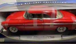 Chrysler C300  1955 by Motor Max Red Die Cast 1:18 Scale Car - $75.13