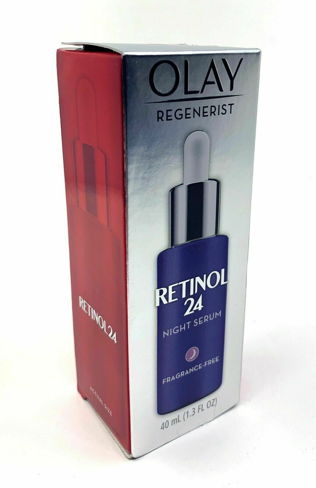 Olay Regenerist Retinol 24 Night Serum Fragrance Free 40 mL 1.3 OZ #8175 - $17.99