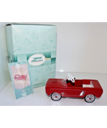 Vintage Hallmark Kiddie Car Classics 1964-1/2 FORD MUSTANG Red Gift New ... - €39,61 EUR
