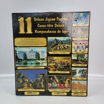 2005 Sure Lox 11 Deluxe Jigsaw Puzzles Nature Ancient Sites Fantasy 7250... - $37.39