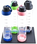 Sports Water Bottle SH&amp;H 100% BPA Free Tritan Holds 24.7 oz Twist Top Li... - $16.45