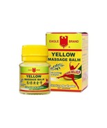 Singapore's Version Yellow Massage Balm 40g giddiness headache pain relief 鹰标黄金膏 - $13.37