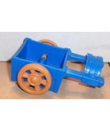 Fisher Price Current Little People Blue Cart FPLP Accessory - $95.60 MXN