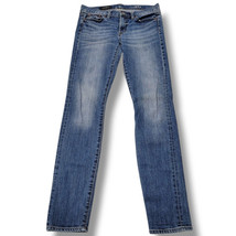 J.Crew Jeans Size 27 T W30&quot;xL31.5&quot; J. Crew Toothpick Jeans 27T Skinny Jeans Blue - £29.82 GBP