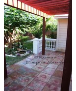 Slate Texture Cement Stepping Stone Paver Mold, Tile, #SLD 18x18x2.75&quot; F... - €51,35 EUR