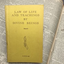 Law Of Life and Teachings by Divine Beings A. D. K. Luk  Book 2   1978 Paperback - £51.14 GBP