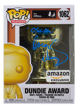 Oscar Nunez Signed The Office Dundie Award Funko Pop #1062 Oscar Insc JSA - £100.79 GBP