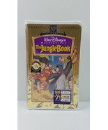 The Jungle Book VHS 30th Anniv Masterpiece Ed NEW SEALED Walt Disney Sti... - $16.78