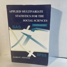 Applied Multivariate Statistics for the Social Sciences James P. Steven’s - £7.58 GBP