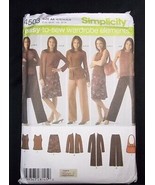 Simplicity Pattern 4503 Wardrobe Elements pants top skirt bag Sz 10-18 - £5.88 GBP