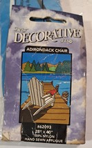 Betsy Decorative Flags Adirondack Chair on River Dock NEW 28x40 Yard Garden - £9.31 GBP