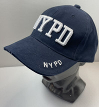 Official NYPD Police Cap Navy Blue New York Licensed Department Hat Adjustable - $12.19