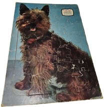 Vintage 1960&#39;s Dog Puzzle Vintage 1960&#39;s Dog Frame Tray 14 x 10 inches Kids Toy - £5.48 GBP