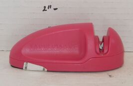 pink Farberware EdgeLogix Ceramic Knife Scissor Sharpener - $9.85
