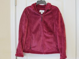 Green Tea Super Plush Long Sleeve Jacket Pink Women s Sz. S Pre-owned PE... - $276.83 MXN