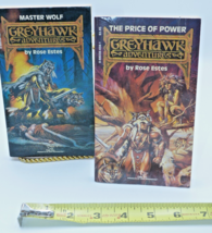 Rose Estes Greyhawk Adventures Price of Power &amp; Master Wolf TSR Clyde Ca... - £11.87 GBP