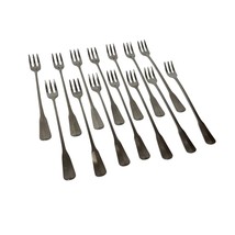 Oneida Distinction Deluxe HH Colonial Artistry Olive Cocktail Forks Lot Of 14 - $17.79