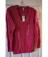 New - Women&#39;s Old Navy V-Neck Sweater - Pink - Ribbed knit - XXL - £15.72 GBP