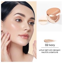 Skintific Full Coverage Perfect Cushion SPF35 Pa++++ Long Lasting 02 Ivory 11gr - £29.40 GBP