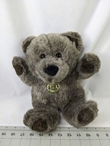 Dan Dee Frosted Brown Bear Plush 12 Inch  Stuffed Animal Toy - £11.79 GBP