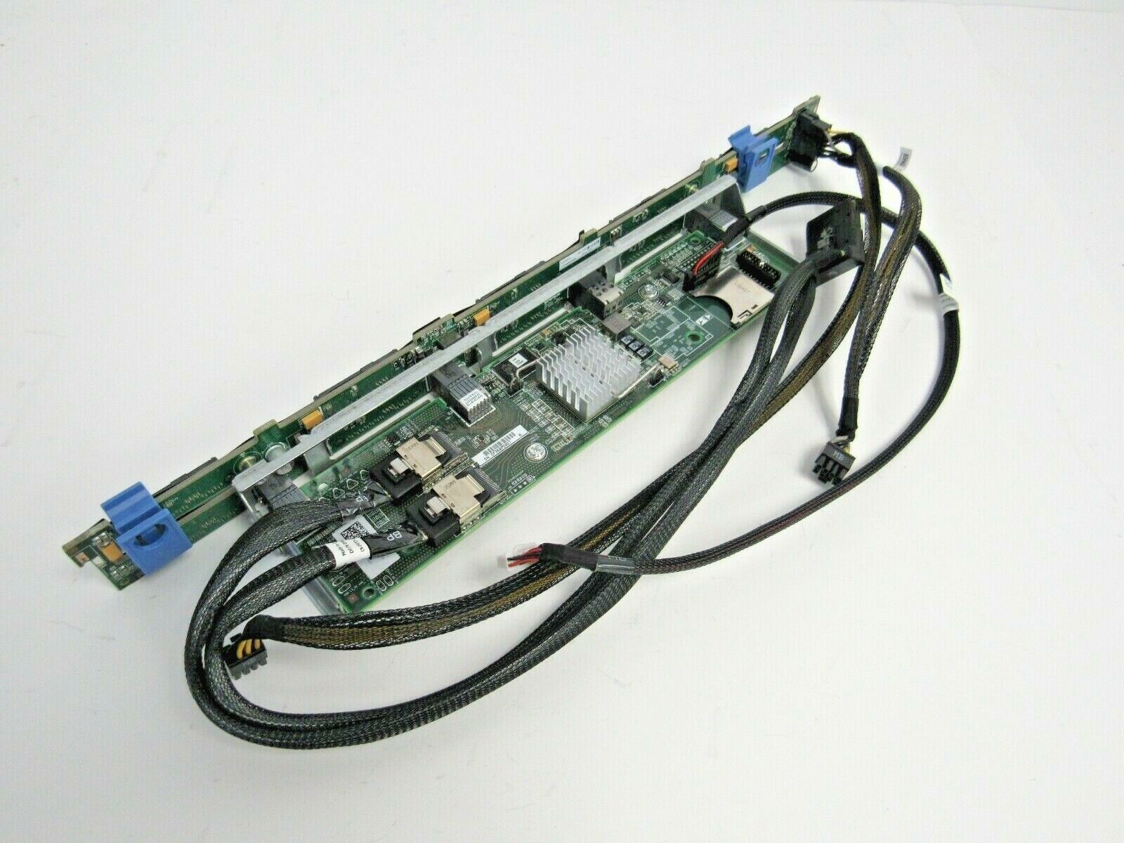 Dell 3971G PowerEdge R620 10x 2.5" HDD Backplane Assembly w/ Cables     77-5 - £8.57 GBP