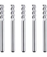 SpeTool 1/8 End Mills for Aluminum 3 Flutes CNC Spiral Router Bits for A... - £26.67 GBP
