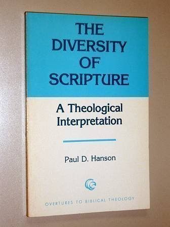 Primary image for The diversity of Scripture: A theological interpretation (Overtures to Biblical 