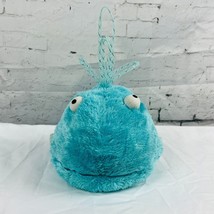 Hallmark 12&quot; Plush Spirtle Whale Fish Toy Blue Stuffed Animal Water Sound - £11.87 GBP