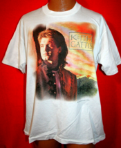 Vintage 90s Keith Gattis Concert Tour T-SHIRT Xl Country Music Dwight Yoakam - £39.10 GBP