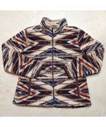 Ariat Chimayo Sunset Saltillo Aztec Sherpa Fleece Jacket - Women&#39;s Size XL - $1,141.79 MXN