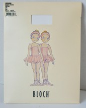 New BLOCH ENDURA Pink Footed Tights Style T0921G CHM - $9.89