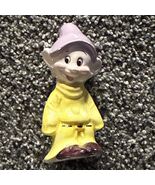 Disney Porcelain Ceramic Character Dopey 3” Malaysia Snow White Seven Dw... - $18.17 CAD