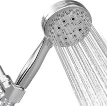 Handheld Shower Head with Hose, Detachable Shower Head With 5 Powerful Spray - £8.64 GBP