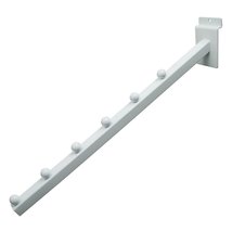 Only Hangers 6 Ball Slatwall Waterfall Faceout - White Finish - $16.99